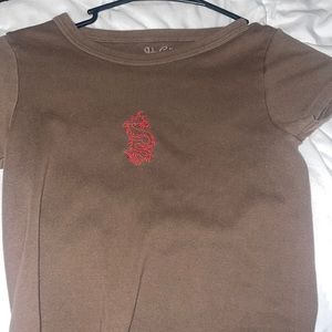 Brown red dragon cropped